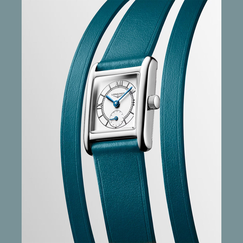 Longines L5.200.4.75.9 Mini Dolcevita Silver Dial on Strap