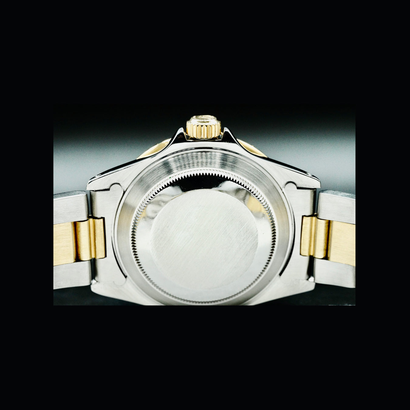 Rolex 16613 Sunmariner Date Two-Tone Serti Champagne Dial