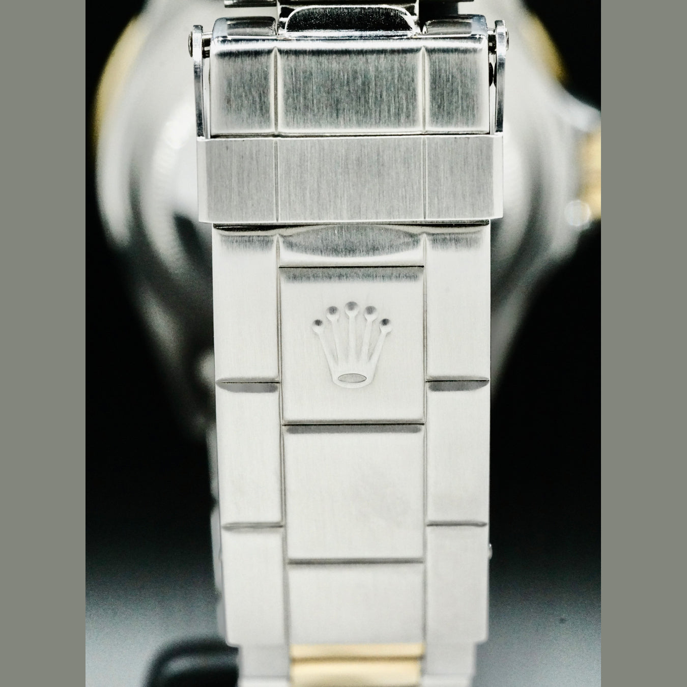 Rolex 16613 Sunmariner Date Two-Tone Serti Champagne Dial