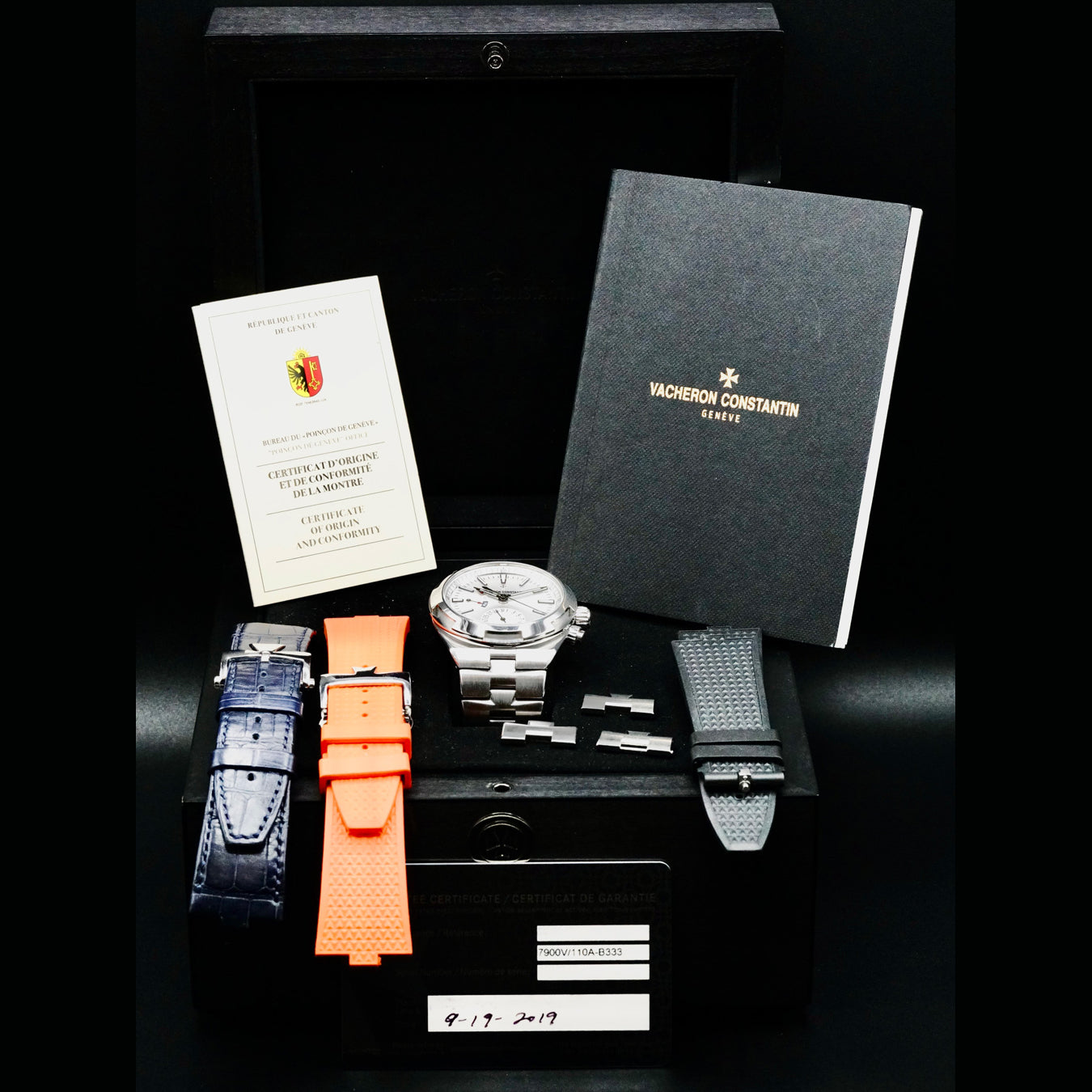 Vacheron Constantin 7900V/110A-B333 Overseas Dual Time Stainless Steel