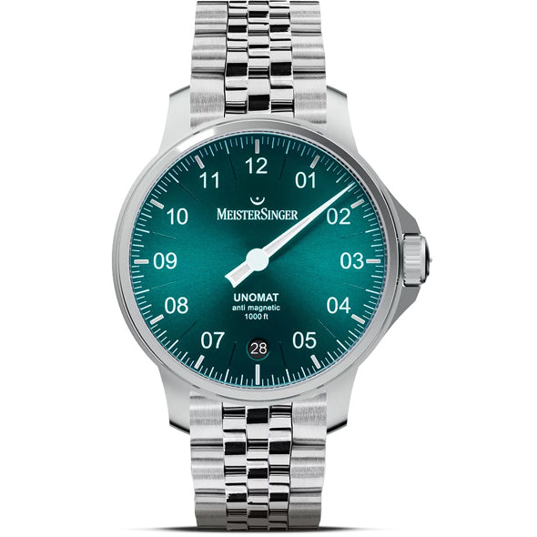 MeisterSinger UN919 Unomat Sunburst Medium Green