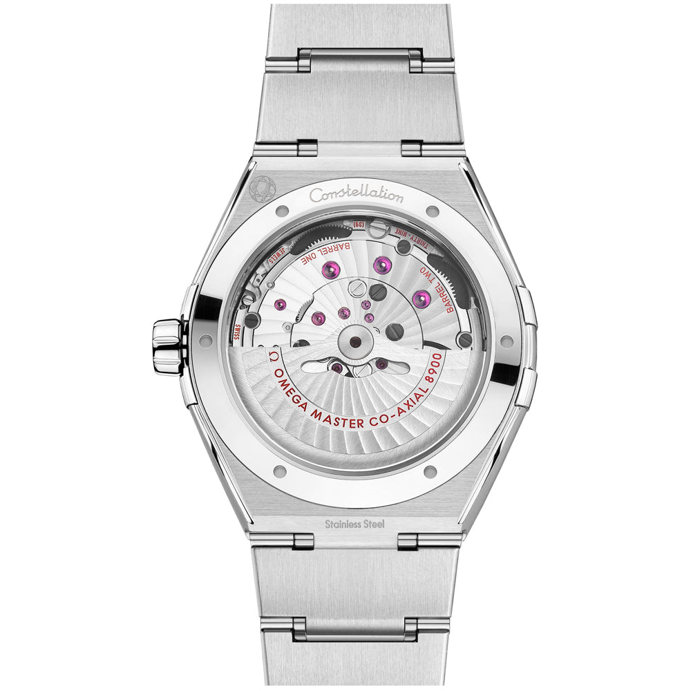 Omega 131.30.41.21.04.001 Constellation 41mm Steel White Dial on Bracelet