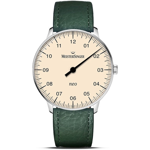 MeisterSinger NES903 Neo Ivory with Sapphire Glas