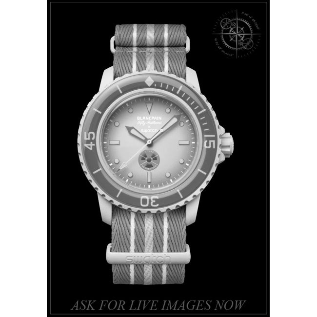 Swatch X Blancpain S035N100 Arctic Ocean