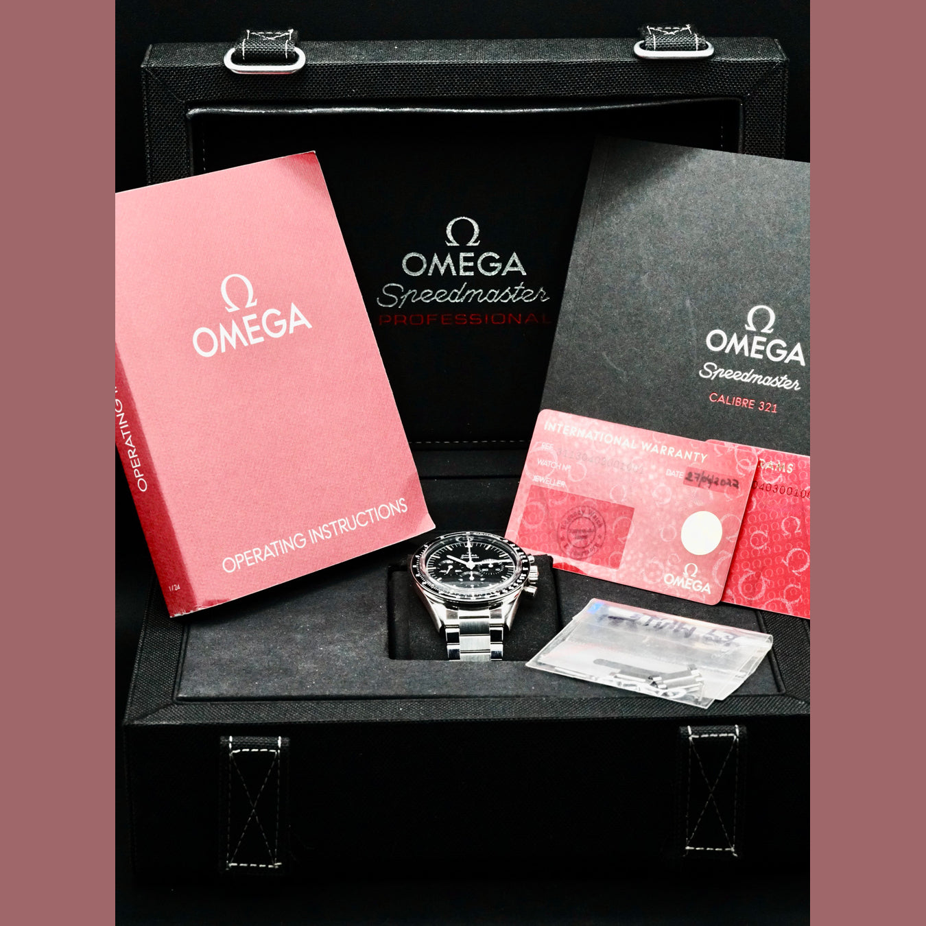 Omega 311.30.40.30.01.001 Speedmaster Moonwatch Calibre 321 Ed White