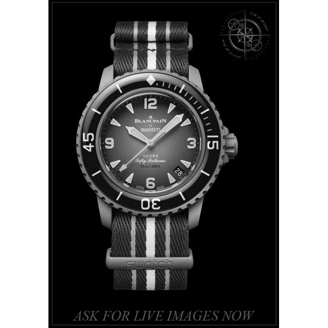 Swatch X Blancpain SO35A100 Atlantic Ocean