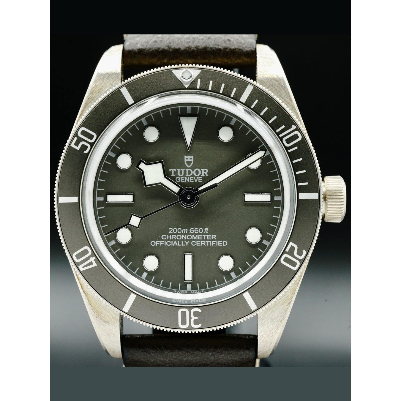 Tudor 79010SG GMT on Leather