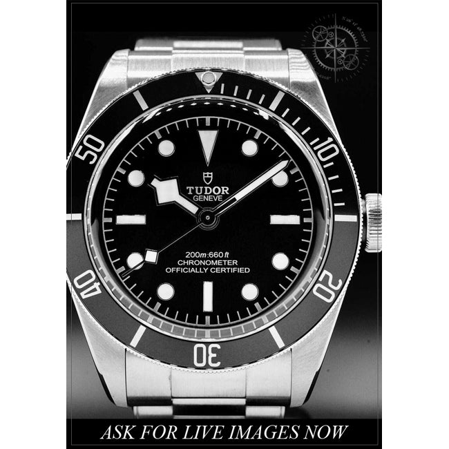 Tudor Black Bay  79230B on Leather Strap