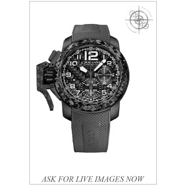 Graham Chronofighter Oversize Superlight Carbon 2CCBK.B11A