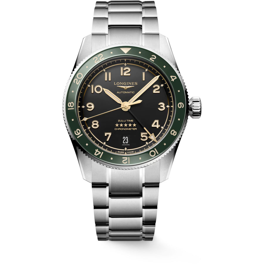 Longines L3.802.4.63.6 Spirit Zulu Time 39mm