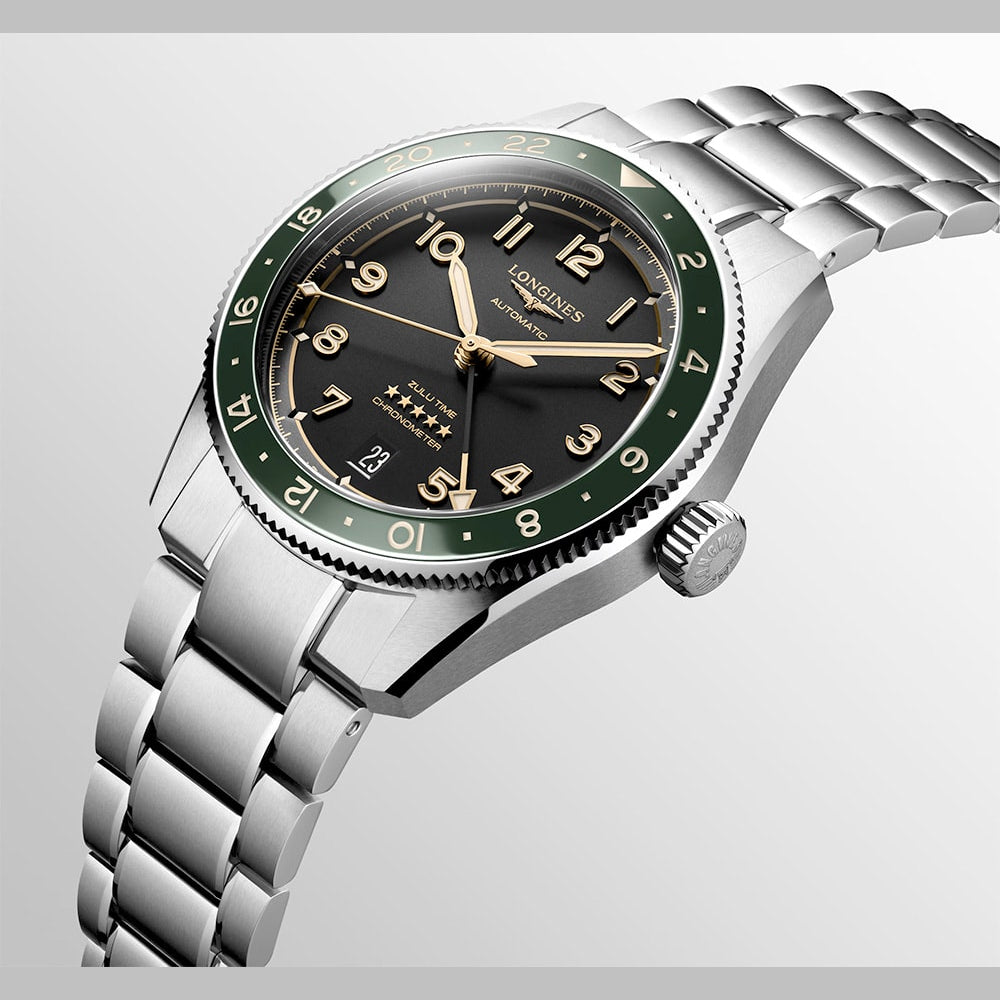 Longines L3.802.4.63.6 Spirit Zulu Time 39mm