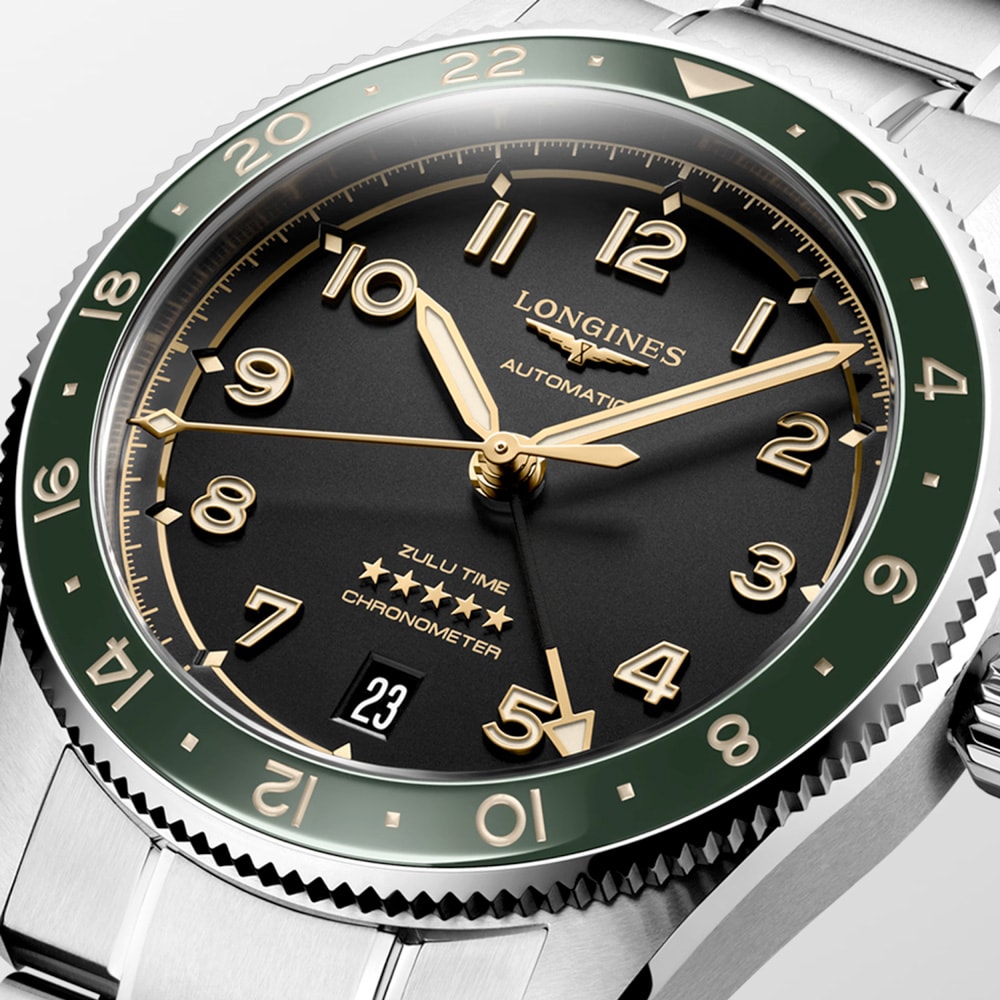 Longines L3.802.4.63.6 Spirit Zulu Time 39mm