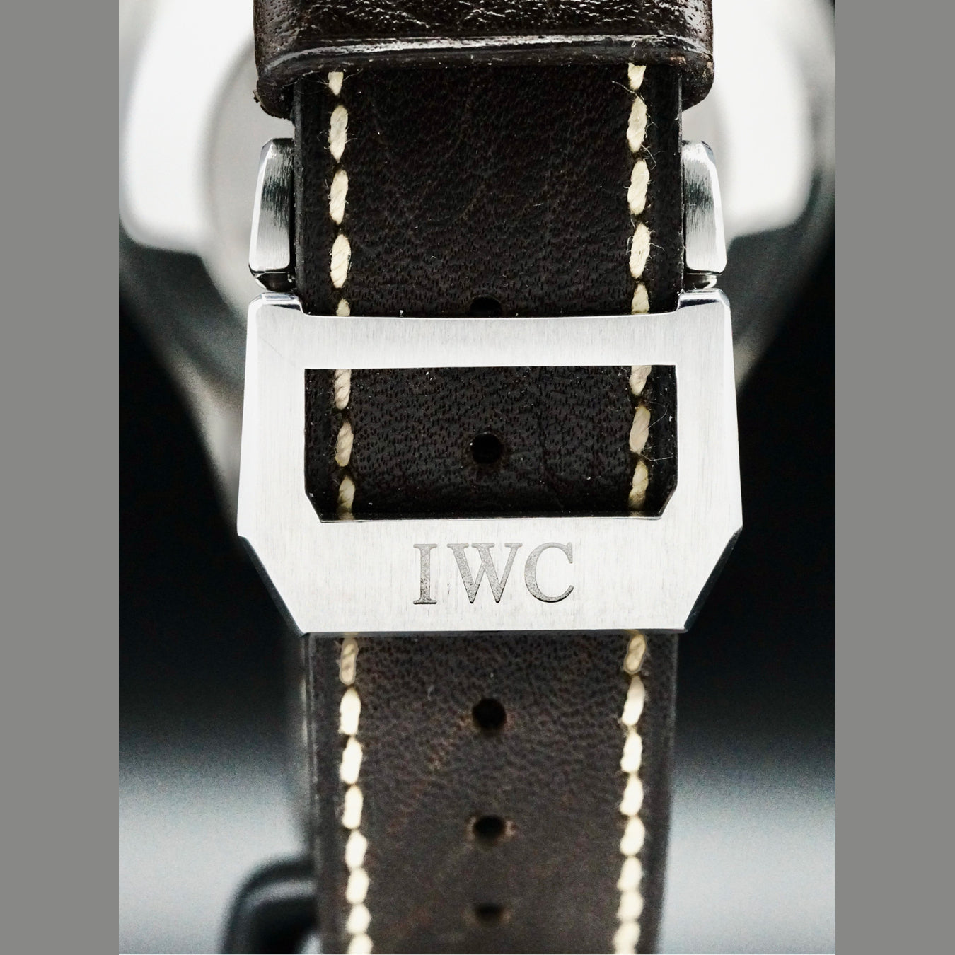 IWC IW500201 Big Pilot 46mm Big Pilot 7 Day Slow Beat Movement Stainless Steel Black Dial