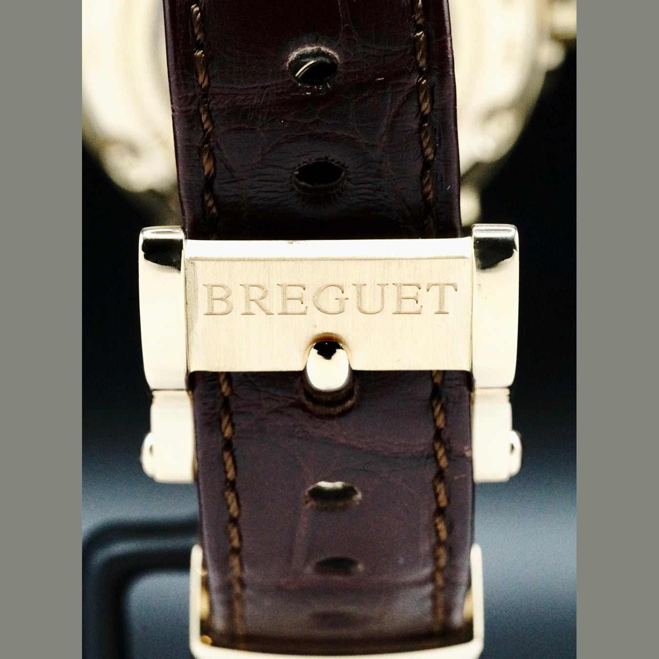 Breguet Marine 5817BA/12/9V8 Yellow Gold on Strap