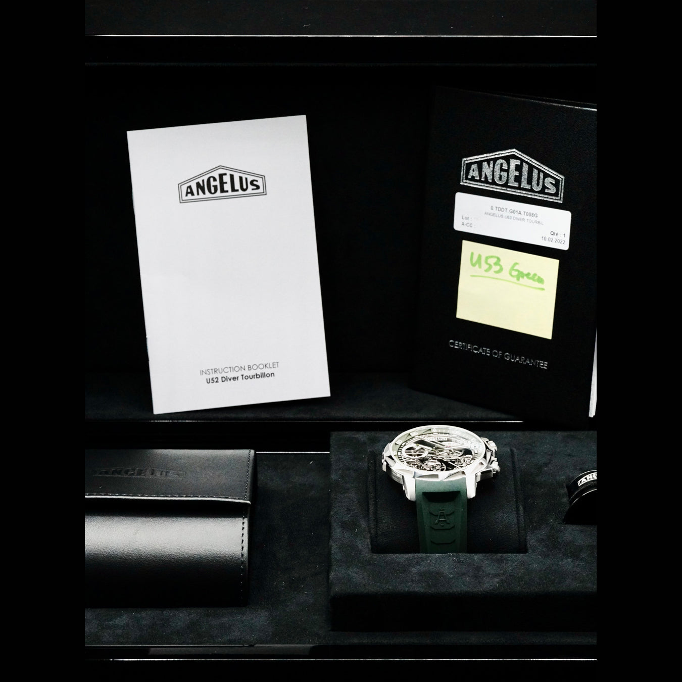 Angelus 0.TDDT.G01A.T008G U53 Diver Tourbillon
