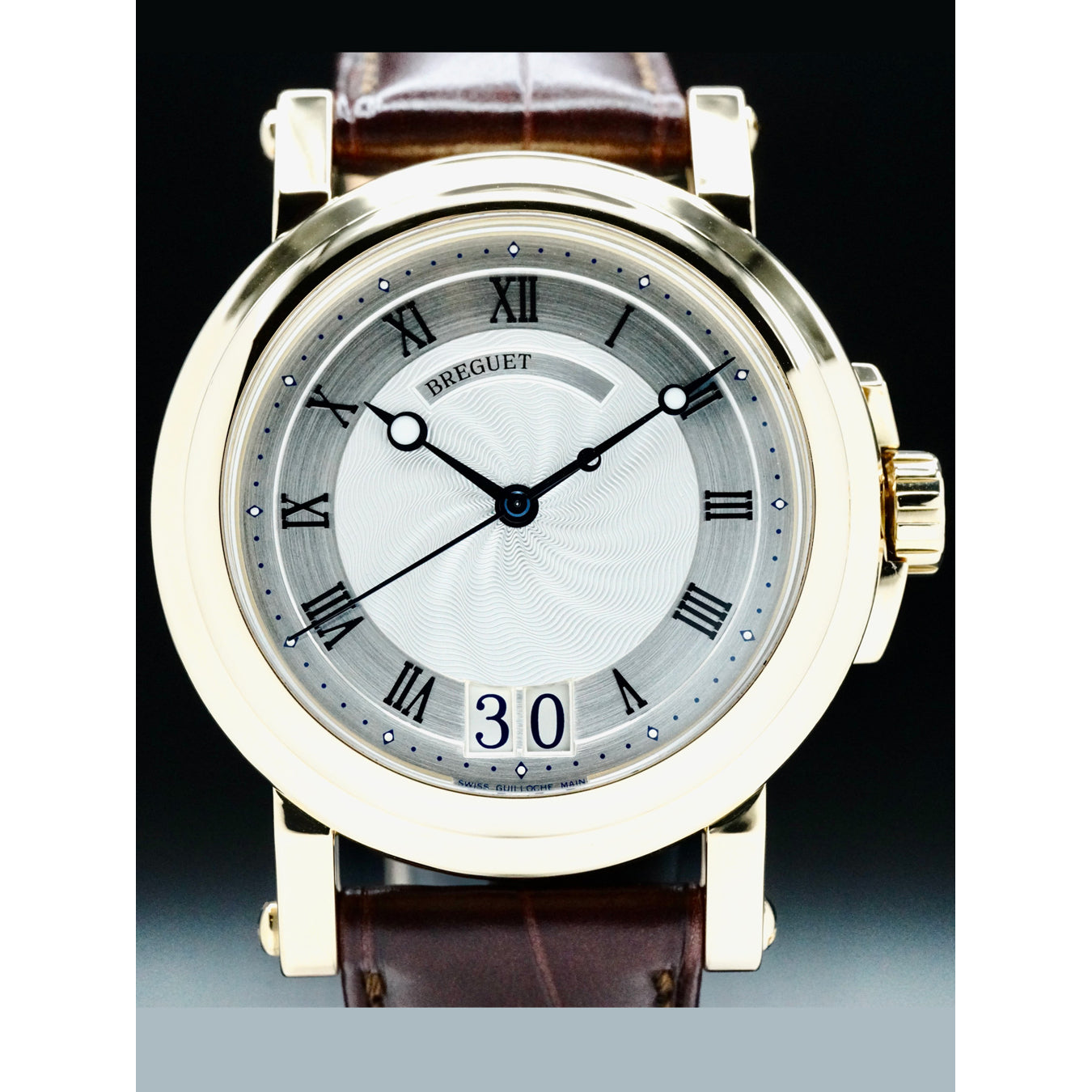 Breguet Marine 5817BA/12/9V8 Yellow Gold on Strap