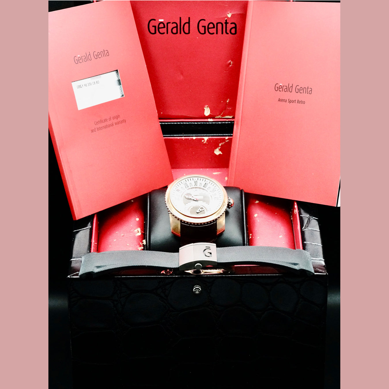 Gerald Genta Gefica Bronze GBS.Y.98.330.CB.BO