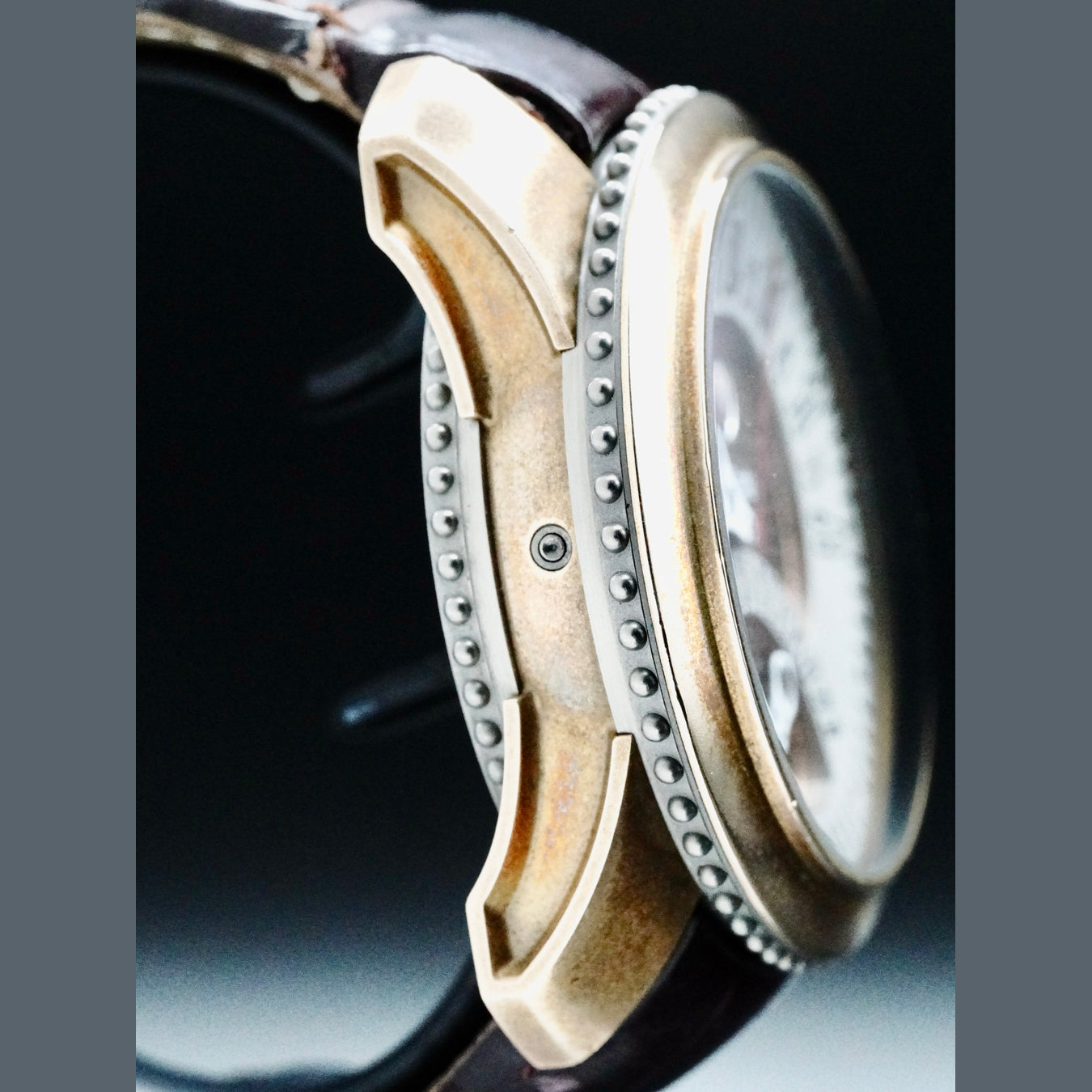 Gerald Genta Gefica Bronze GBS.Y.98.330.CB.BO