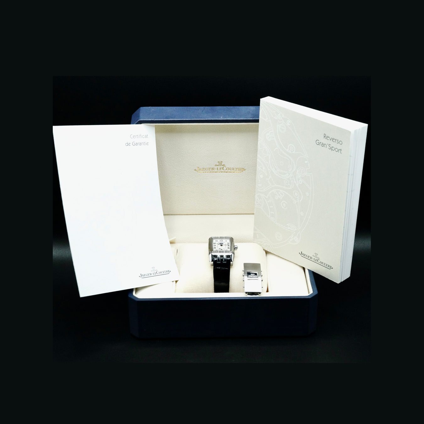 Jaeger LeCoultre 296.8.74 Reverso Gran Sport Diamond Bezel