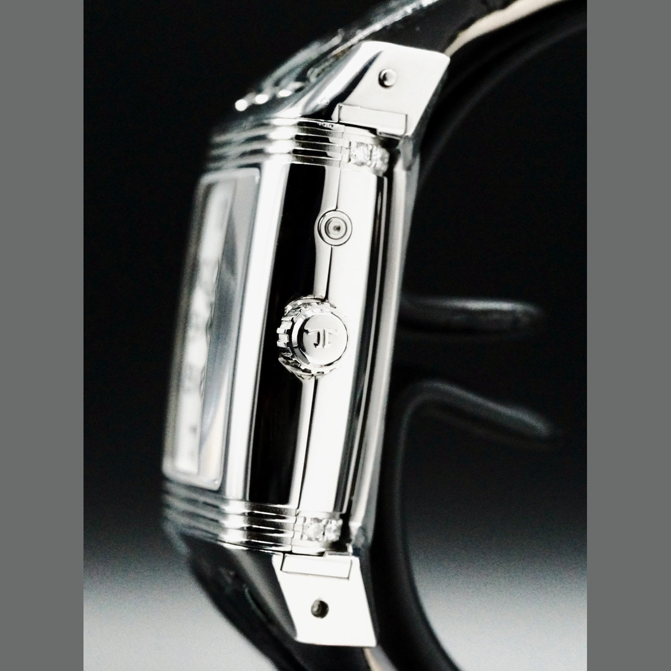 Jaeger LeCoultre 296.8.74 Reverso Gran Sport Diamond Bezel