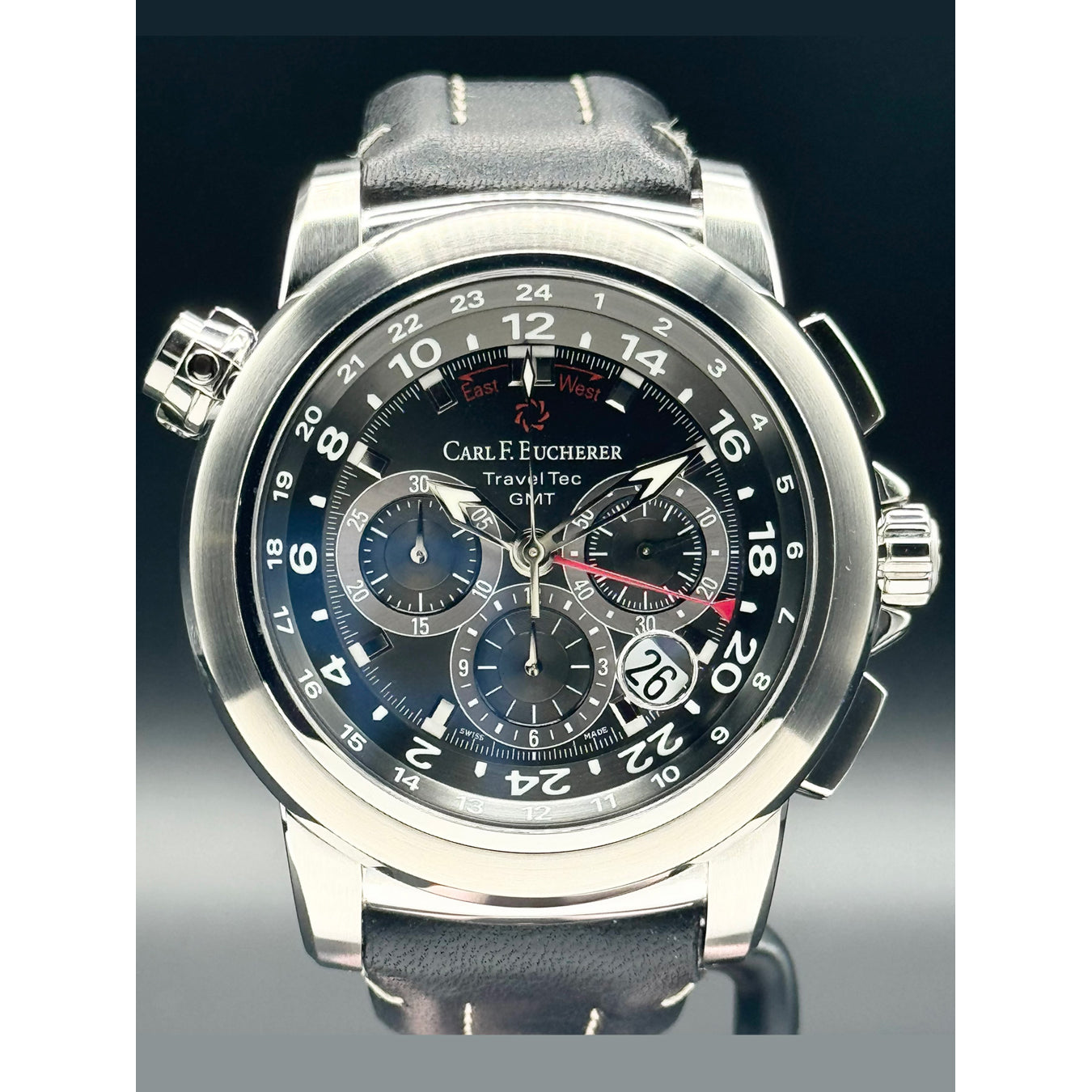 Carl F. Bucherer 10620.08.33.02 Patravi Traveltec GMT