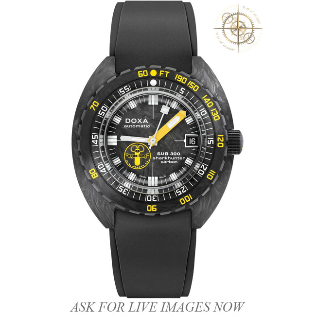 Doxa 822.70.101AQL.20 SUB 300 Carbon AQL Sharkhunter