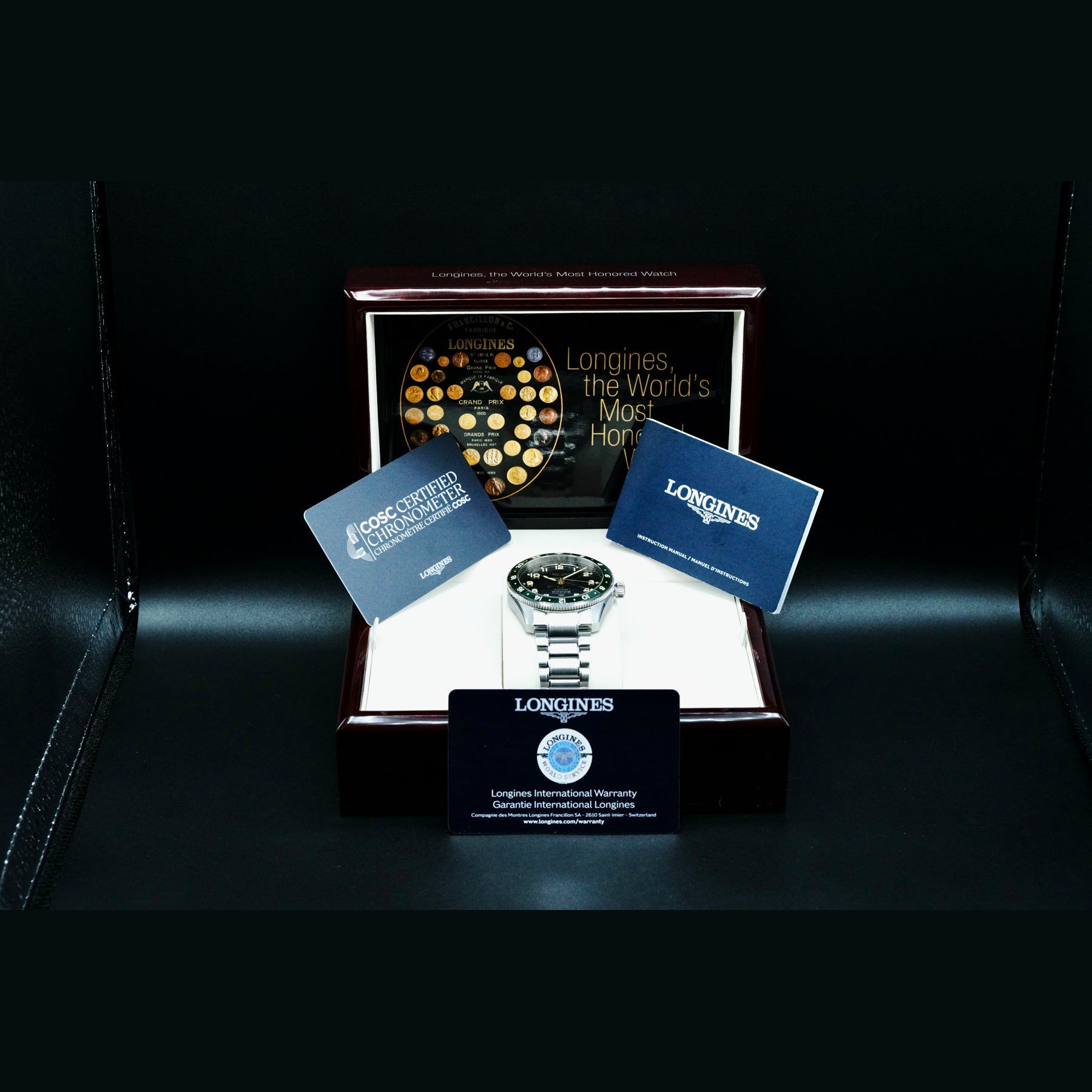 Longines  L3.812.4.63.6 Spirit Zulu Time