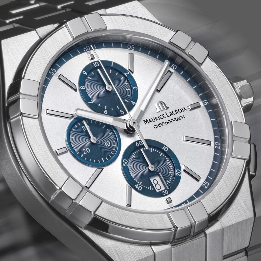 Maurice Lacroix AI1118-SS002-230-1 Aikon Quartz Chronograph 42mm