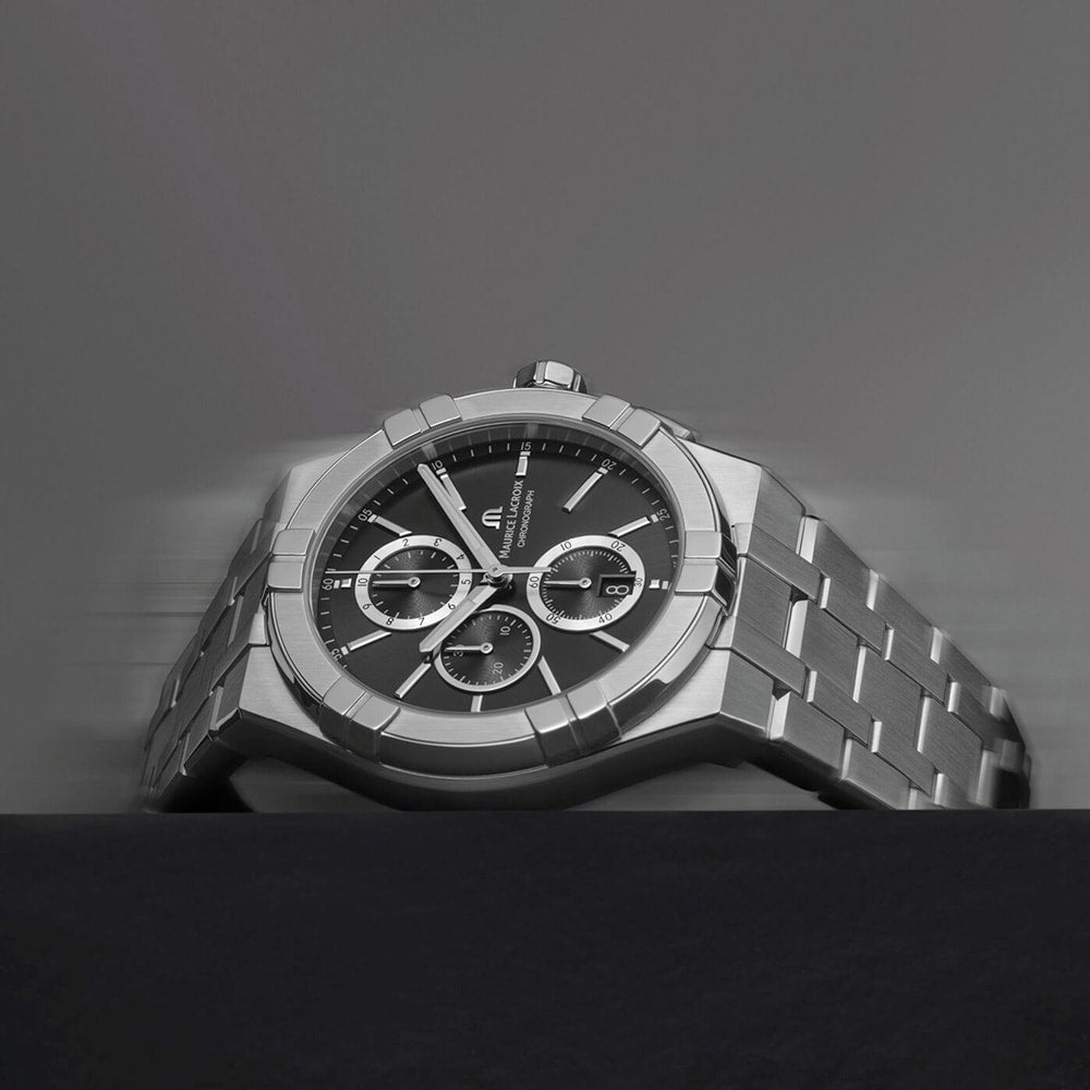 Maurice Lacroix AI1118-SS002-330-1 Aikon Quartz Chronograph 42mm