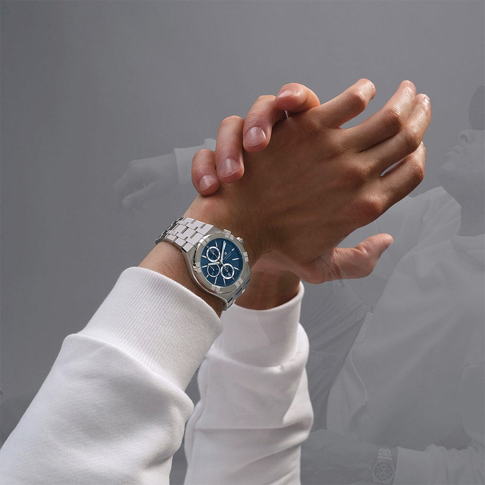 Maurice Lacroix AI1118-SS002-430-1 Aikon Quartz Chronograph 42mm