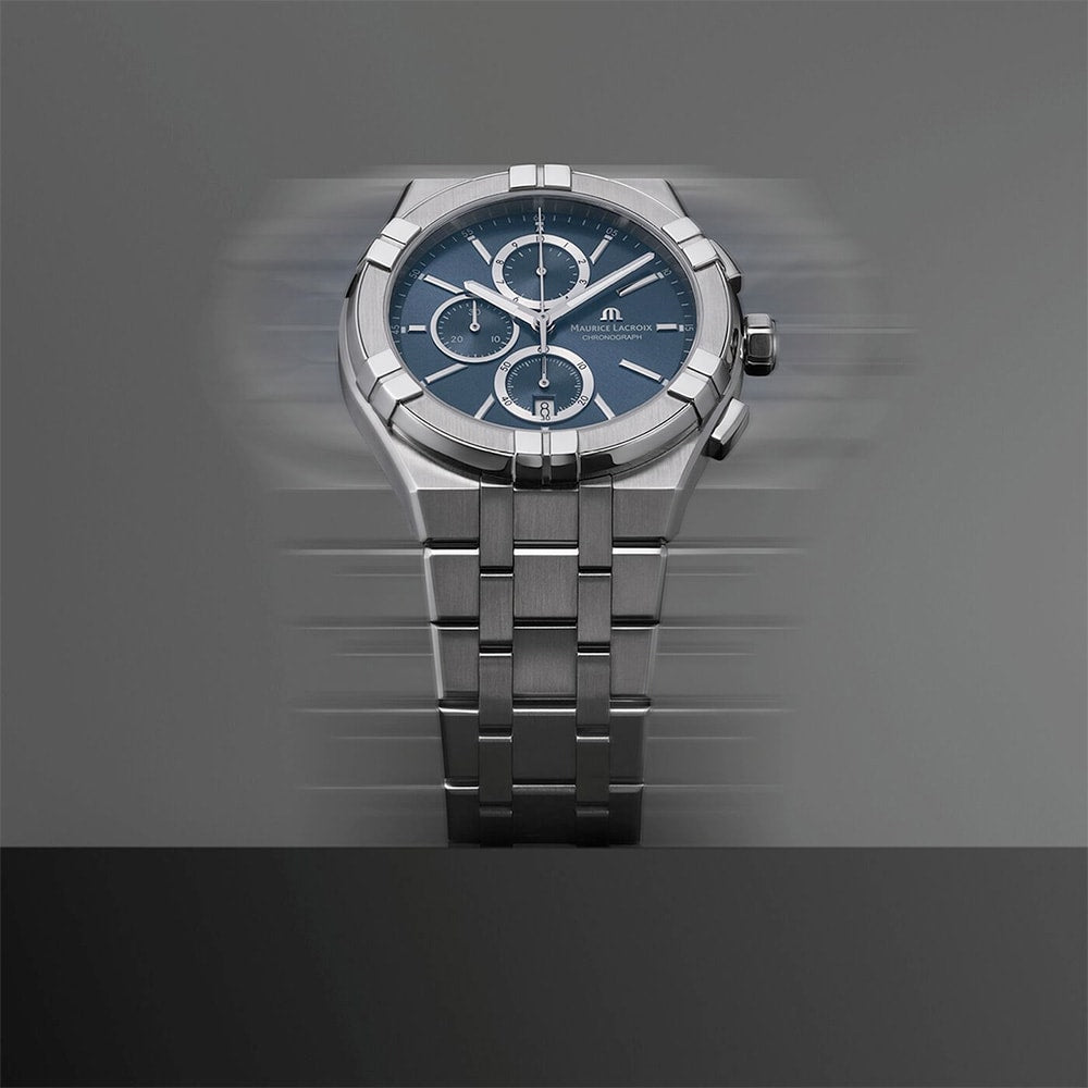 Maurice Lacroix AI1118-SS002-430-1 Aikon Quartz Chronograph 42mm