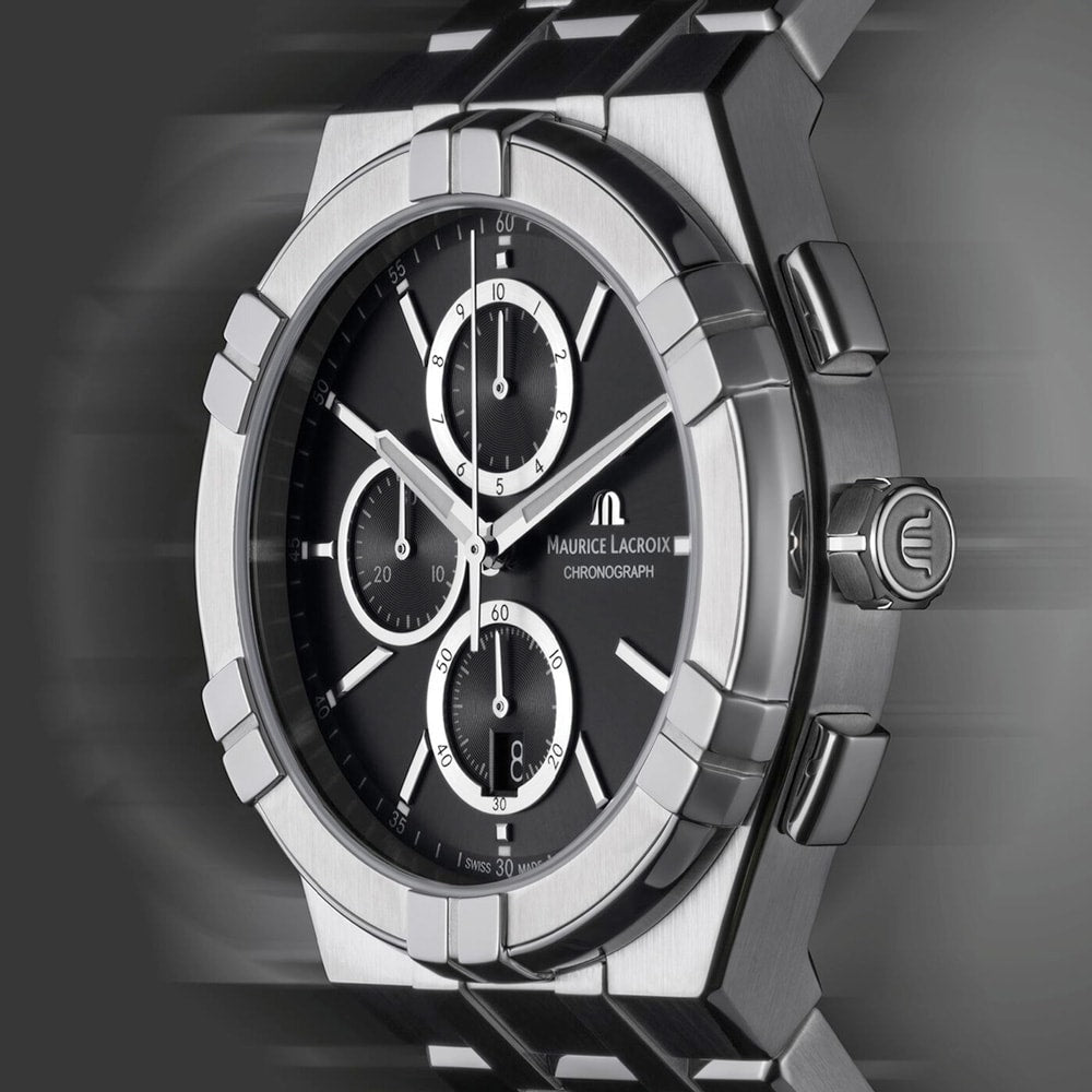Maurice Lacroix AI1118-SS002-330-1 Aikon Quartz Chronograph 42mm