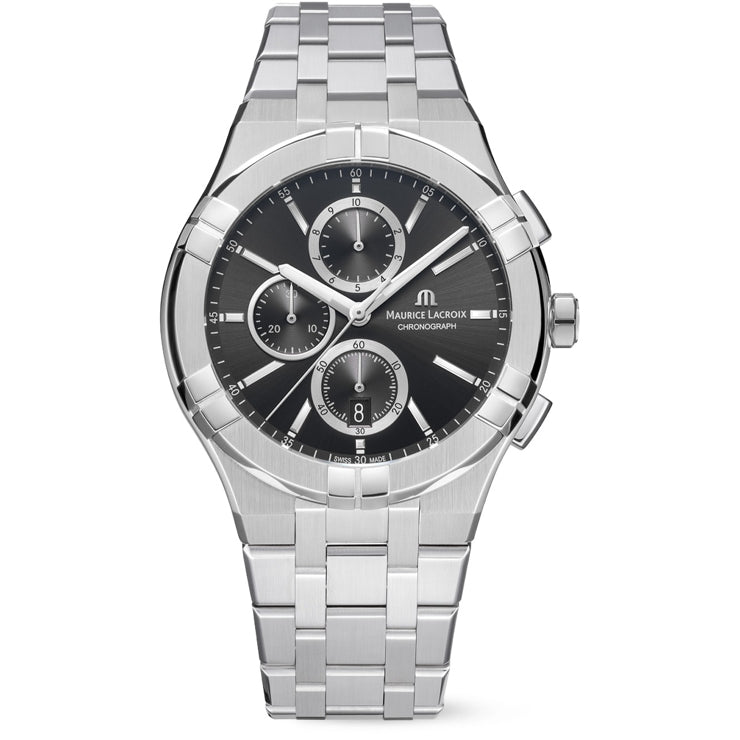 Maurice Lacroix AI1118-SS002-330-1 Aikon Quartz Chronograph 42mm