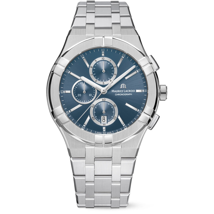 Maurice Lacroix AI1118-SS002-430-1 Aikon Quartz Chronograph 42mm