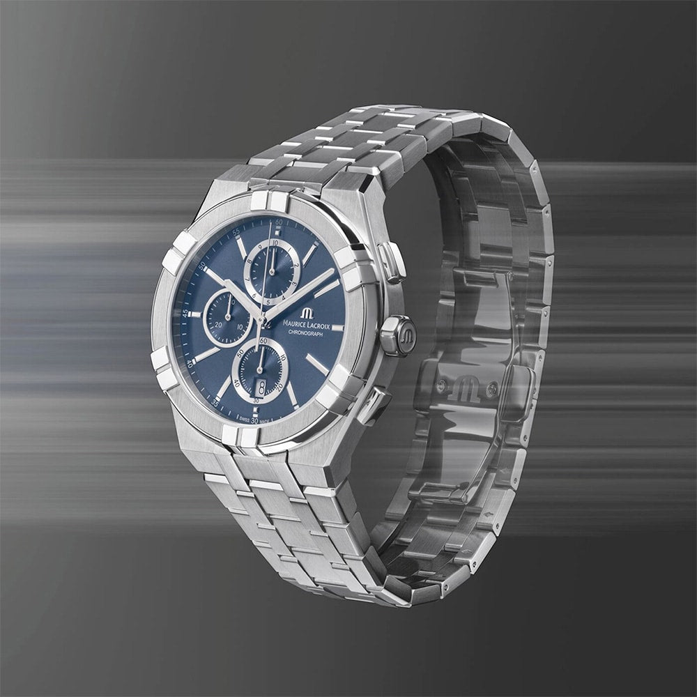 Maurice Lacroix AI1118-SS002-430-1 Aikon Quartz Chronograph 42mm