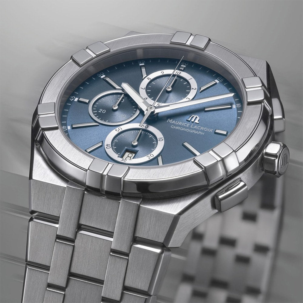 Maurice Lacroix AI1118-SS002-430-1 Aikon Quartz Chronograph 42mm