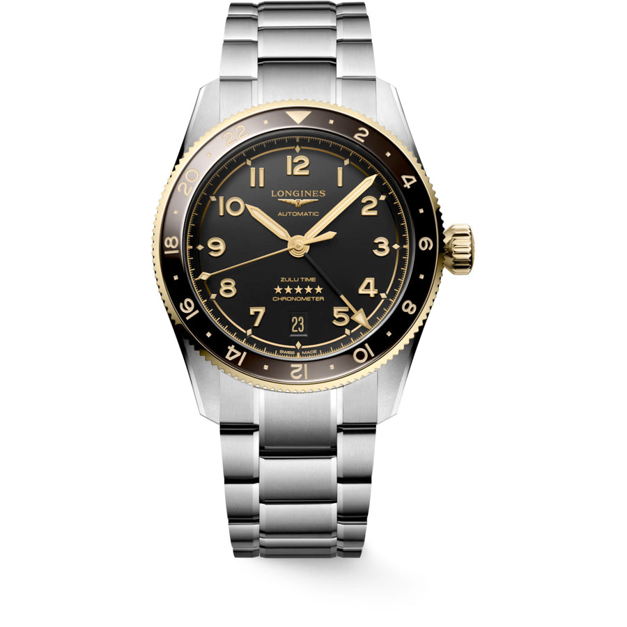 Longines L3.802.5.53.6 Spirit Zulu Time 39mm