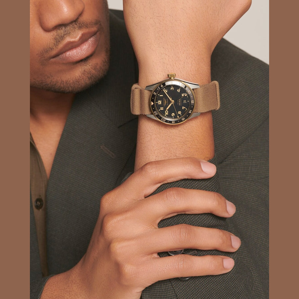 Longines L3.802.5.53.9 Spirit Zulu Time 39mm