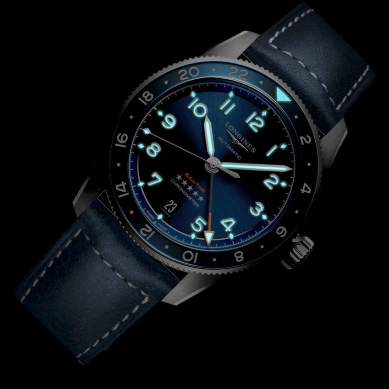 Longines L3.802.4.93.2 Spirit Zulu Time 39mm