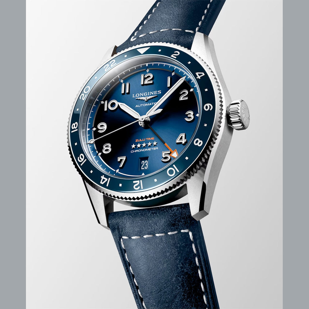 Longines L3.802.4.93.2 Spirit Zulu Time 39mm