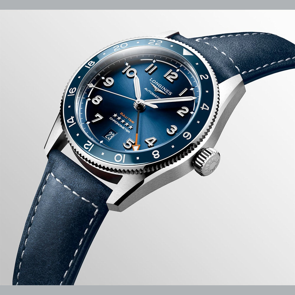 Longines L3.802.4.93.2 Spirit Zulu Time 39mm