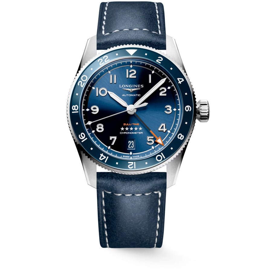 Longines L3.802.4.93.2 Spirit Zulu Time 39mm