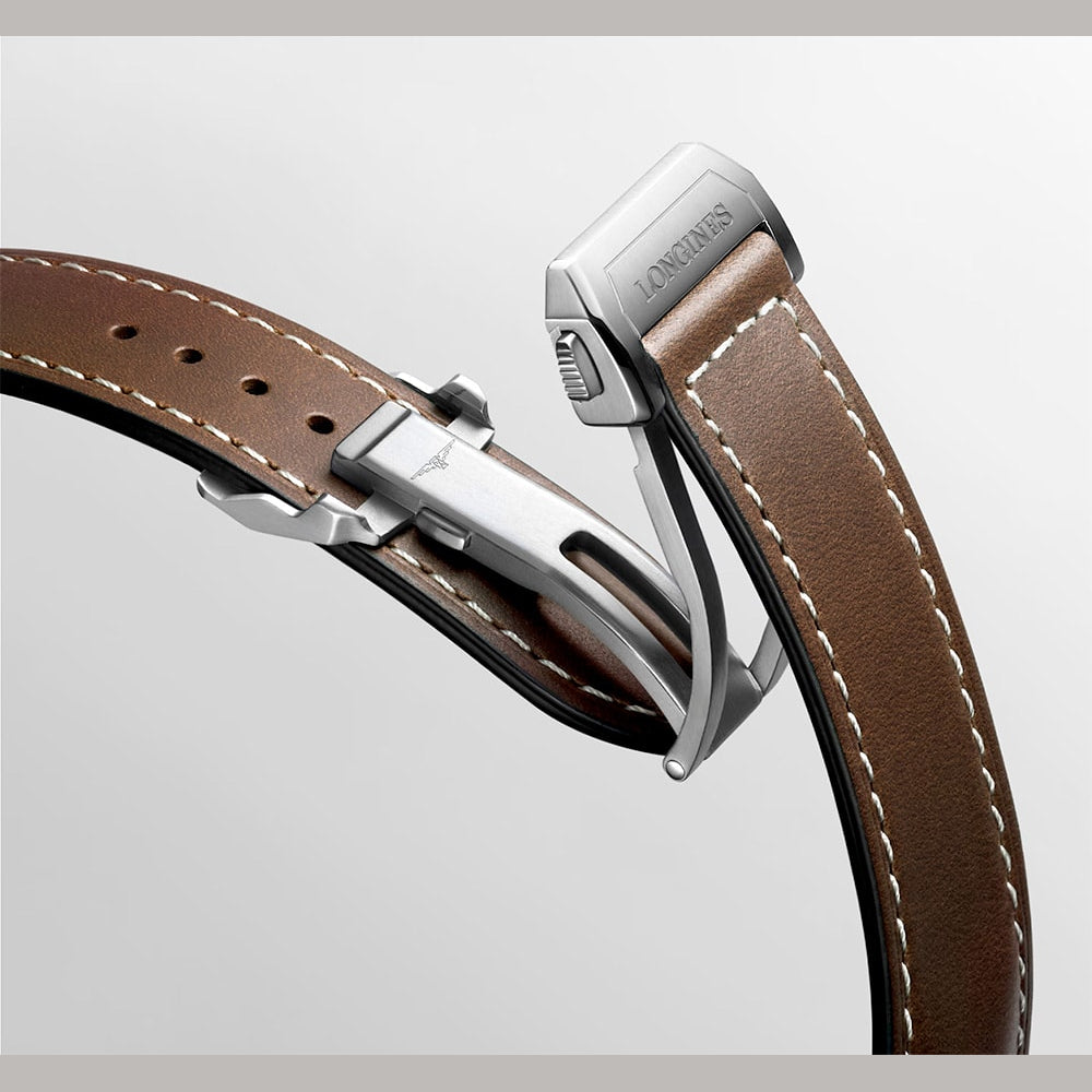 Longines L3.802.5.53.2 Spirit Zulu Time 39mm