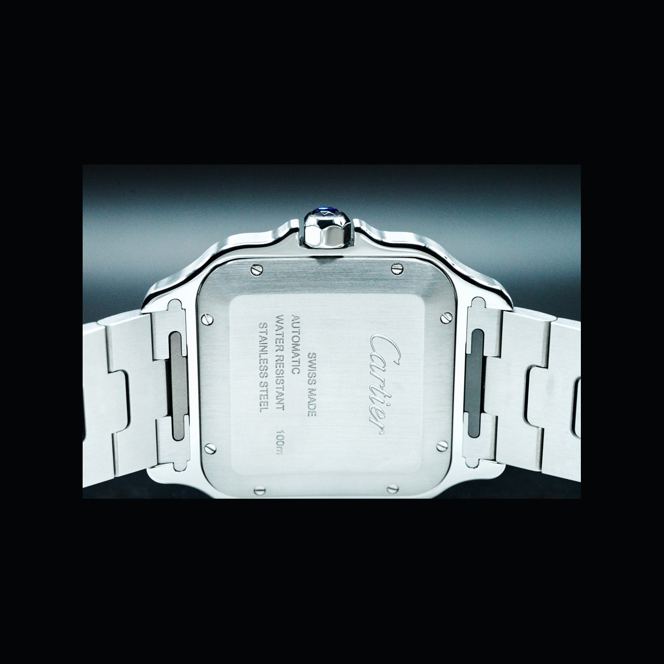 Cartier Santos W2SA0009 Steel Yellow Gold