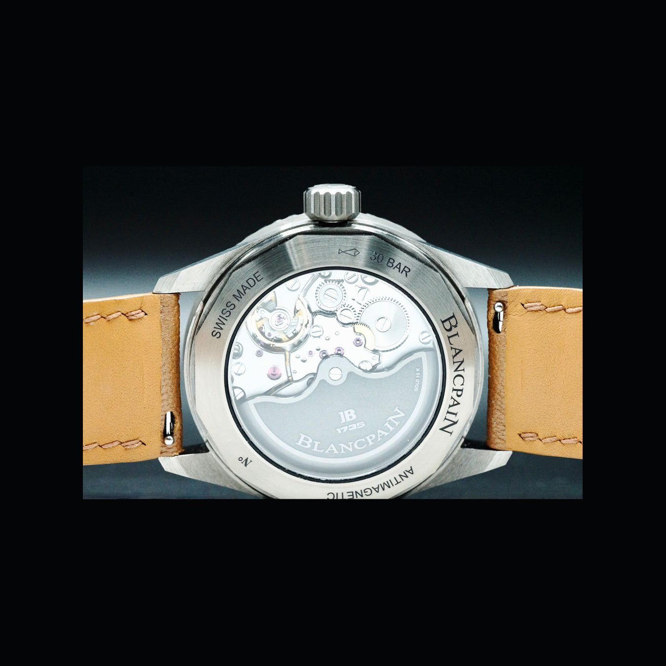 Blancpain 5000 0240 O52A Fifty Fathoms Bathyscape Grey Ceramic Blue Dial