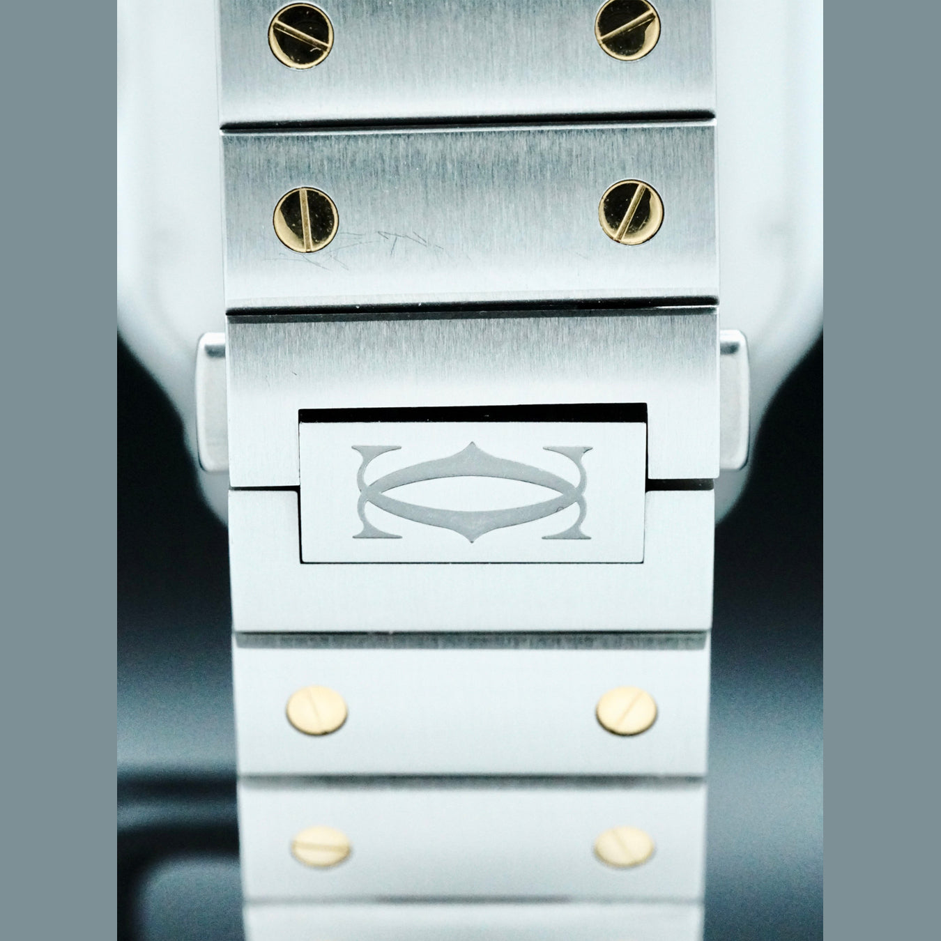 Cartier Santos W2SA0009 Steel Yellow Gold