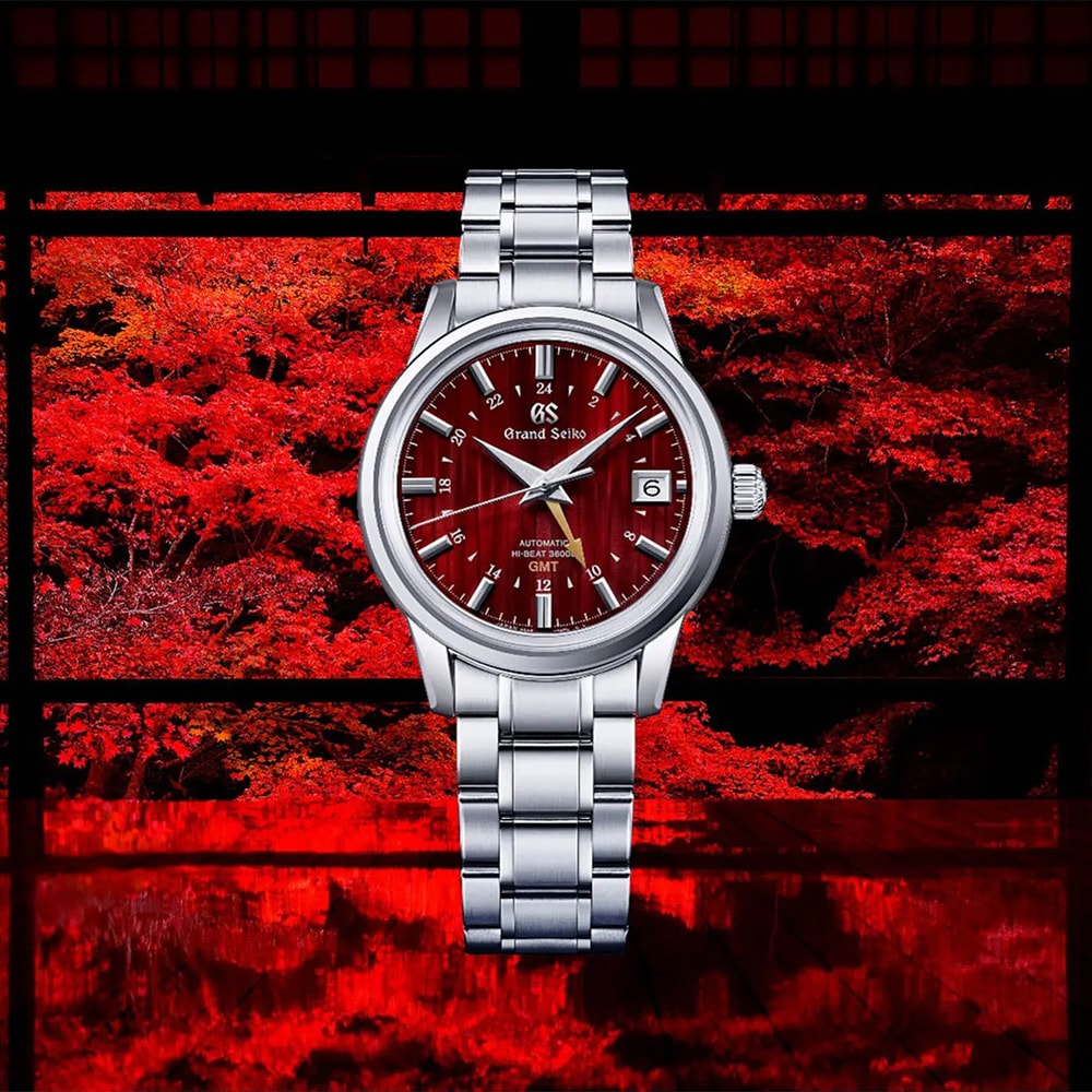 Grand Seiko SBGJ273 Hi-Beat 36000 GMT "Yuka Momiji"