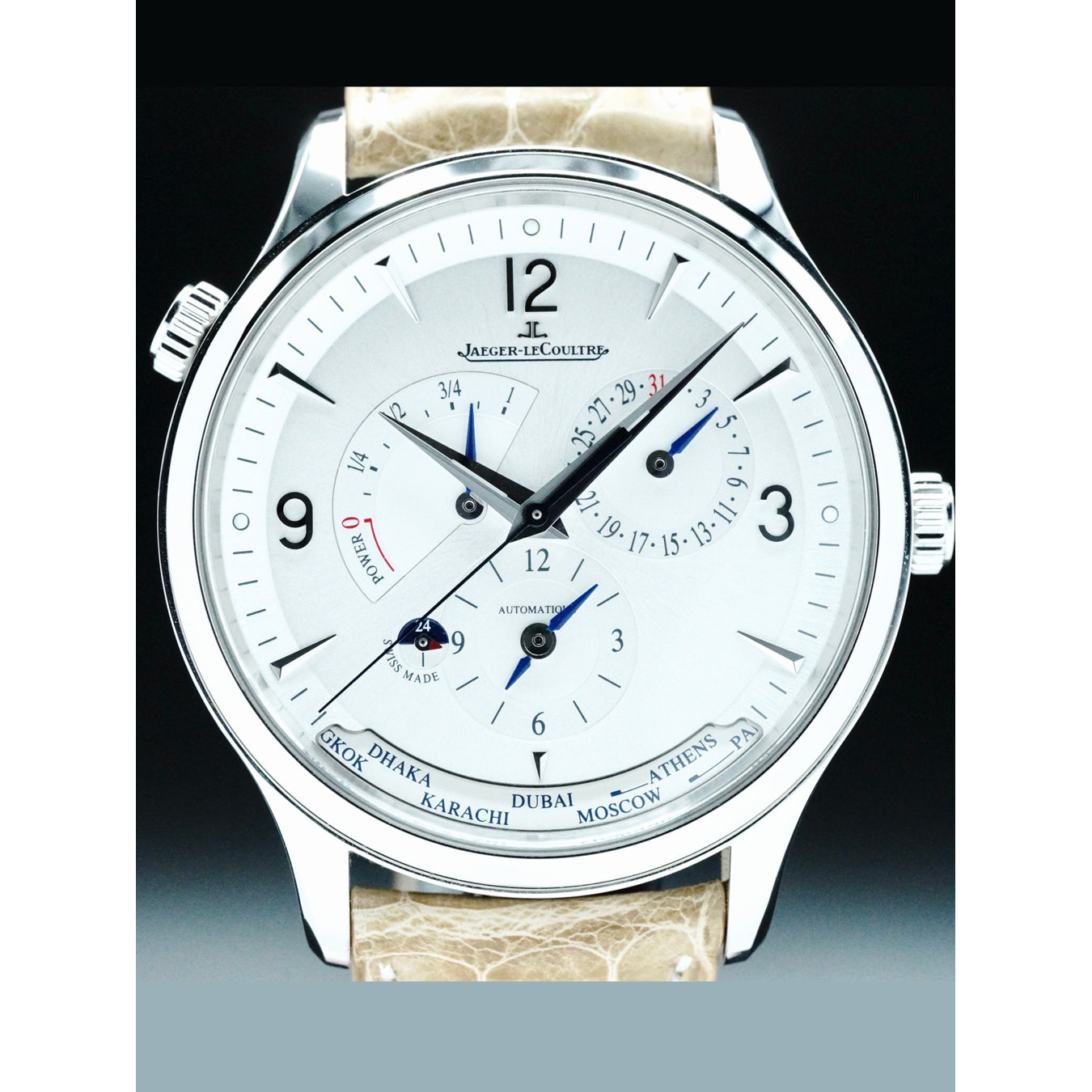 Jaeger LeCoultre Q4128420 Master Control Geographic
