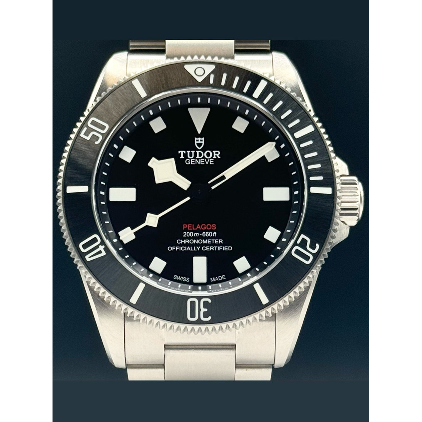 Tudor 25407N Pelagos 39mm Black Dial