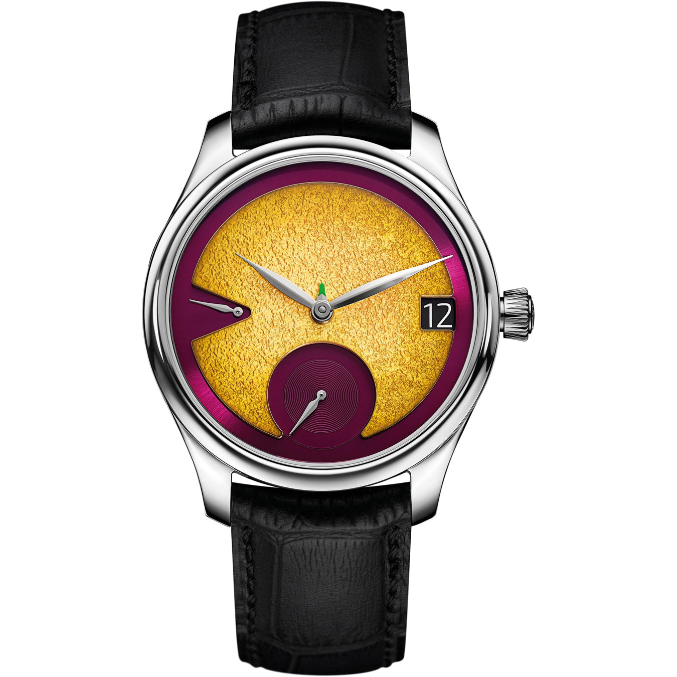 H. Moser & Cie. x Studio Underd0g 1800-1200 03PFB Endeavour Perpetual Calendar "Passion Fruit" SET